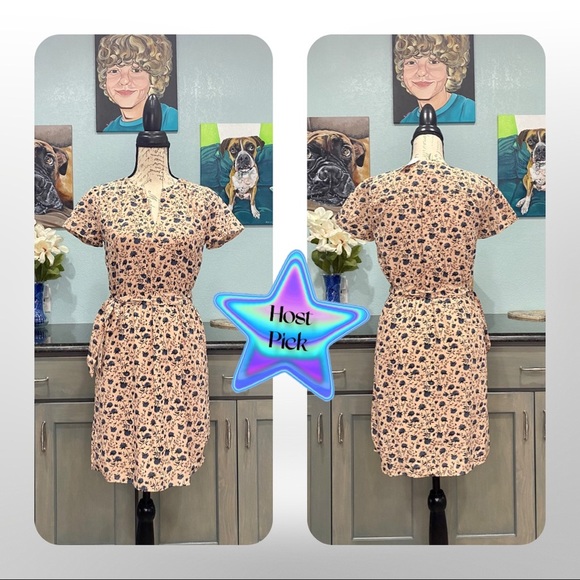💖 HOST PICK X 2🦄 Ann Taylor | LOFT | Midi Dress | NWT | XS - Picture 2 of 15
